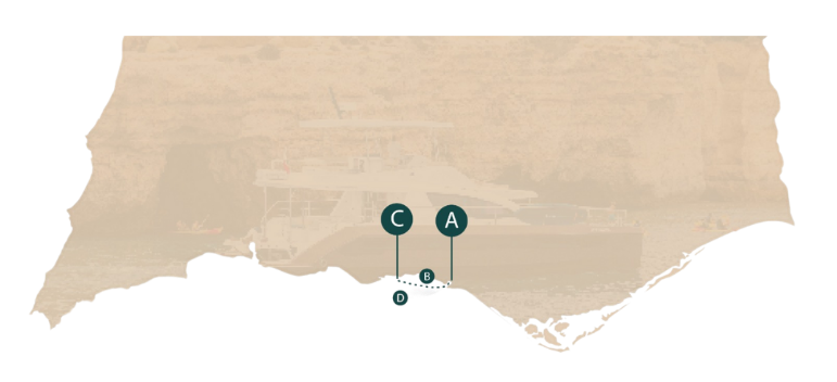 Sunset Cruise route map
